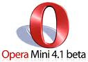 Opera mini 4 1 browser